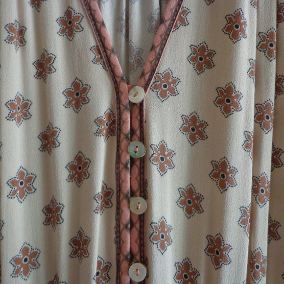 FIRM NWOT SPELL LIONHEART SUNDOWN GOWN XS Floral - Picture 8 of 16